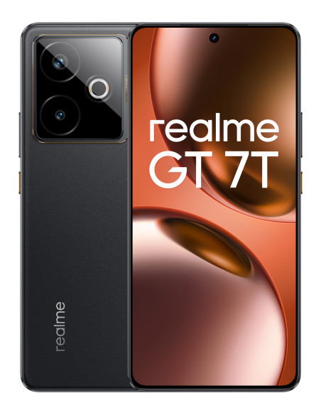 realme GT 7T 17,3 cm (6.8") SIM doble Android 15 5G USB Tipo C 12 GB 256 GB 7000 mAh Negro