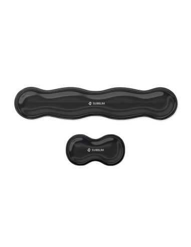 SUBBLIM SUBMP-04E061 descansa muñecas Poliuretano (PU), Silicona Negro