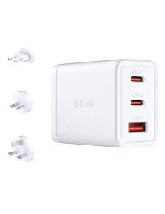 D-Link DCP-651 cargador de dispositivo móvil Universal Blanco Corriente alterna Carga rápida Interior