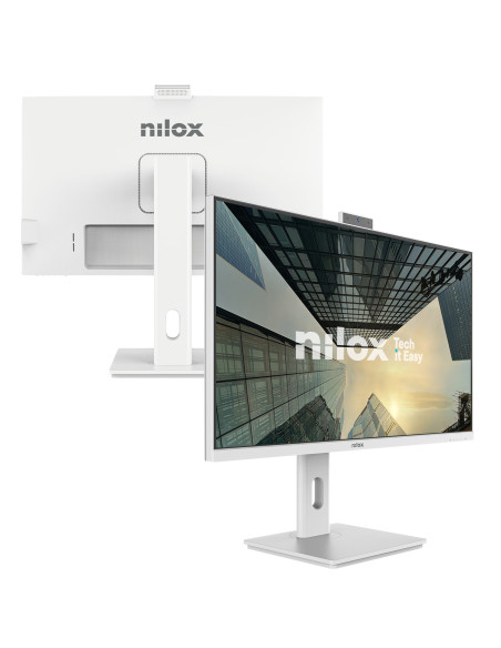 Nilox NXM24RWEB02W pantalla para PC 61 cm (24") 1920 x 1080 Pixeles Full HD LED Blanco
