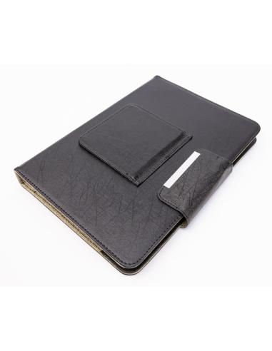 TALIUS TAL-CV3007BLK funda para tablet 25,4 cm (10") Funda delantera Negro