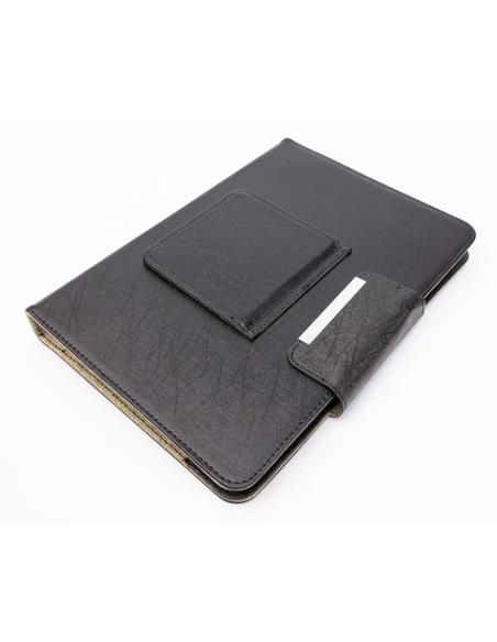 TALIUS TAL-CV3007BLK funda para tablet 25,4 cm (10") Funda delantera Negro