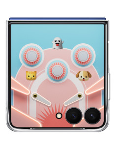 Samsung EF-ZF766CTEGWW funda para teléfono móvil 17,5 cm (6.9") Transparente 2