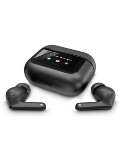 Energy Sistem Display ANC Auriculares True Wireless Stereo (TWS) Dentro de oído Llamadas Música USB Tipo C Bluetooth Negro