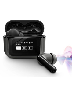 Energy Sistem Display ANC Auriculares True Wireless Stereo (TWS) Dentro de oído Llamadas Música USB Tipo C Bluetooth Negro 2