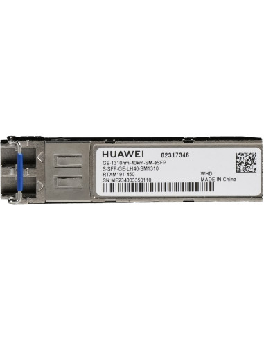 HUAWEI eKit S-SFP-GE-LH40-SM1310 red modulo transceptor Fibra óptica 1000 Mbit s 1310 nm