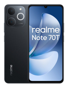 realme Note 70T 17,1 cm (6.74") SIM doble Android 15 4G USB Tipo C 4 GB 128 GB 6000 mAh Negro