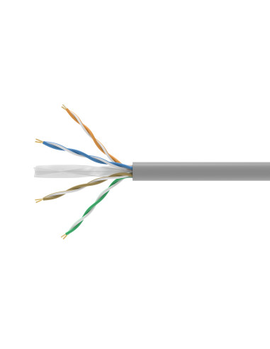 Equip 404537 cable de red Gris 305 m Cat6 U UTP (UTP)