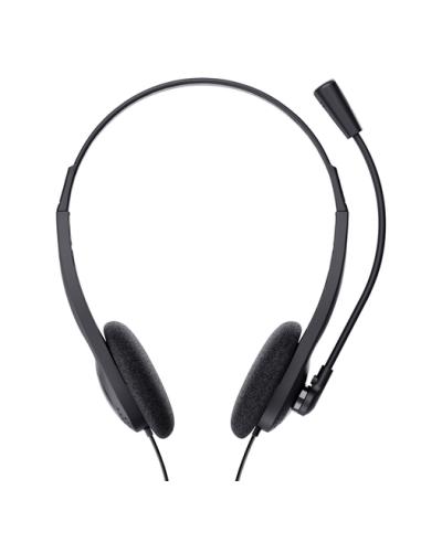 Trust 24659 auricular y casco Auriculares Alámbrico Diadema Llamadas/Música Negro