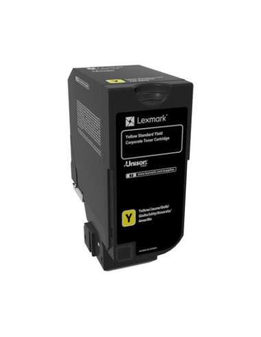Lexmark 74C2SYE cartucho de tóner 1 pieza(s) Original Amarillo