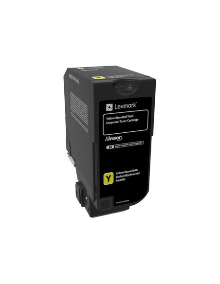 Lexmark 74C2SYE cartucho de tóner 1 pieza(s) Original Amarillo