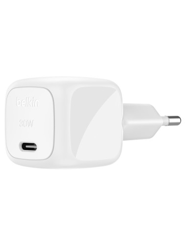 Belkin BoostCharge Portátil, Smartphone, Tableta Blanco Corriente alterna Carga rápida Interior