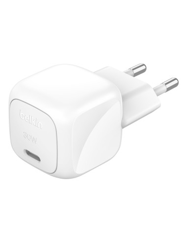 Belkin BoostCharge Portátil, Smartphone, Tableta Blanco Corriente alterna Carga rápida Interior