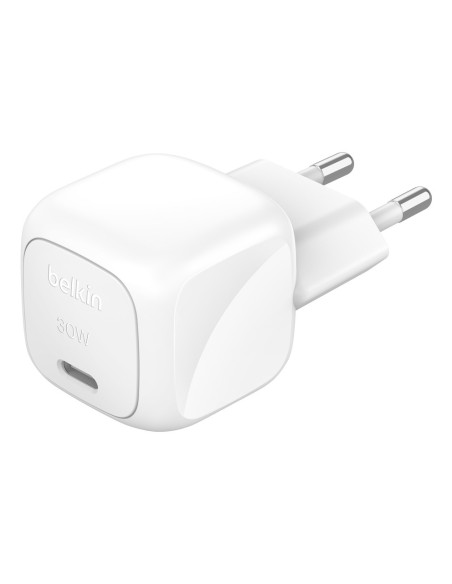 Belkin BoostCharge Portátil, Smartphone, Tableta Blanco Corriente alterna Carga rápida Interior