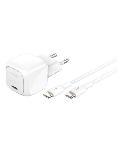 Belkin WCA008kq1MWH-B6 Portátil, Smartphone, Tableta Blanco Corriente alterna Carga rápida Interior