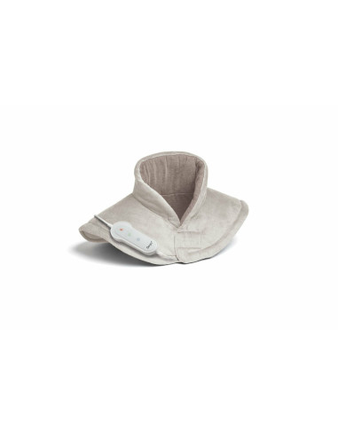 Daga 16868 manta eléctrica y almohadilla 110 W Beige Tela, Felpa