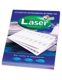 Tico LP4W-7037 etiqueta autoadhesiva Blanco 2400 pieza(s)