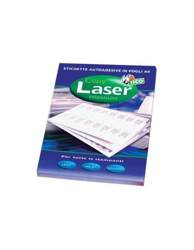 Tico LP4W-7037 etiqueta autoadhesiva Blanco 2400 pieza(s)