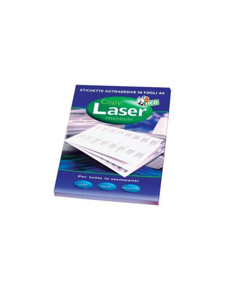 Tico LP4W-7037 etiqueta autoadhesiva Blanco 2400 pieza(s)