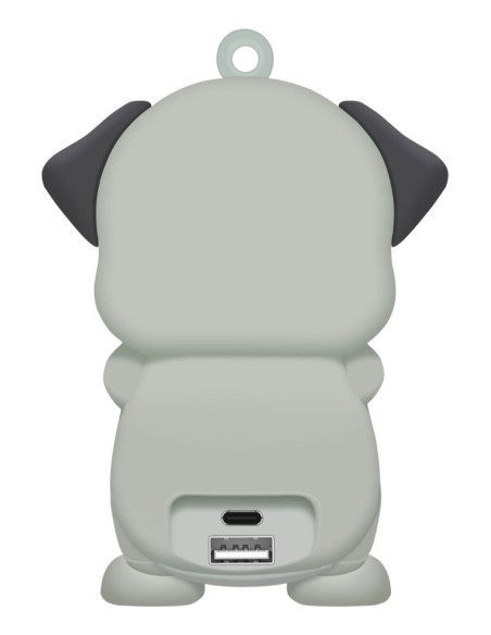 Celly PBDOG batería externa Polímero de litio 2600 mAh Gris
