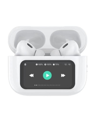 Celly SOUNDLEDWH auricular y casco Auriculares True Wireless Stereo (TWS) Dentro de oído Llamadas Música USB Tipo C Bluetooth