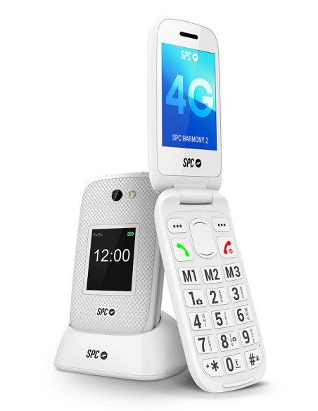 SPC Harmony 2 7,11 cm (2.8") 124,5 g Blanco Teléfono para personas mayores