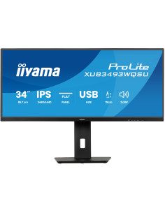 iiyama ProLite XUB3493WQSU-B6 pantalla para PC 86,4 cm (34") 3440 x 1440 Pixeles UltraWide Quad HD LED Negro 2