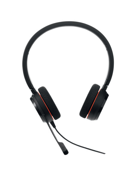 Jabra Evolve 20 Auriculares Alámbrico Diadema Oficina Centro de llamadas USB Type-C   USB Type-A Negro