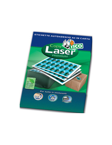 Tico Copy laser premium etiqueta autoadhesiva Blanco 1000 pieza(s)