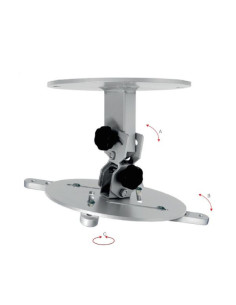 ITB OM26080 montaje para projector Techo Plata