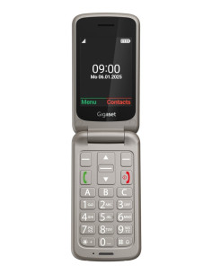 Gigaset GL595 7,11 cm (2.8") 114 g Gris Teléfono para personas mayores