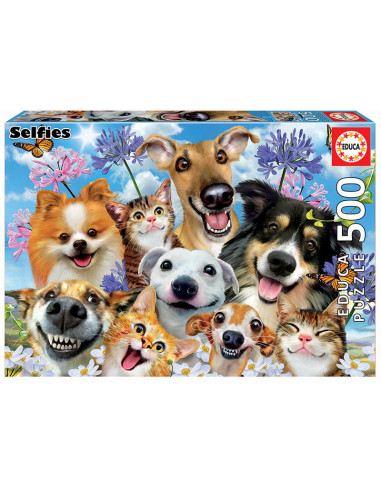 Educa Fun in the sun selfie Puzzle rompecabezas 500 pieza(s) Animales