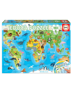 Educa 18115 puzzle Puzzle rompecabezas 150 pieza(s) Mapas