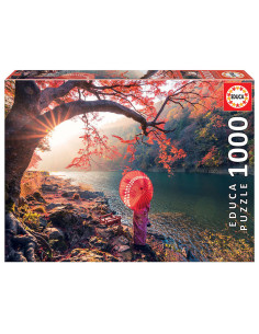 Educa Sunrise In Katsuma River Puzzle rompecabezas 1000 pieza(s) Paisaje
