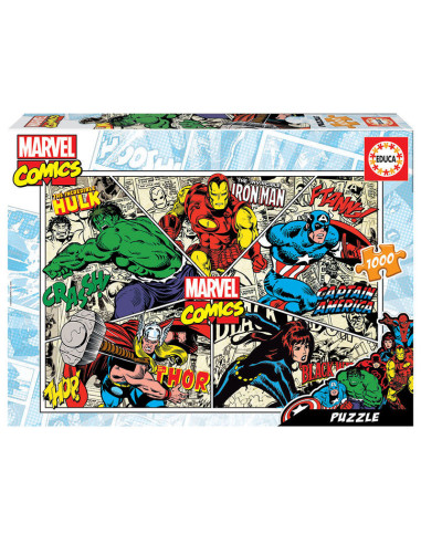 Educa Marvel Comics Puzzle rompecabezas 1000 pieza(s) Cómics