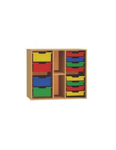 FAIBO Caja apilable para almacenaje con tapa