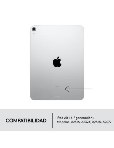 Logitech 920-010300 teclado para móvil QWERTY Español Smart Connector Gris