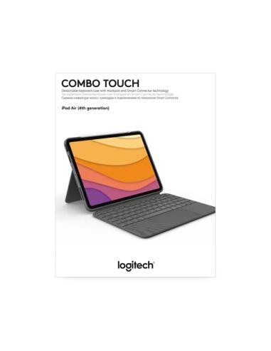 Logitech 920-010300 teclado para móvil QWERTY Español Smart Connector Gris