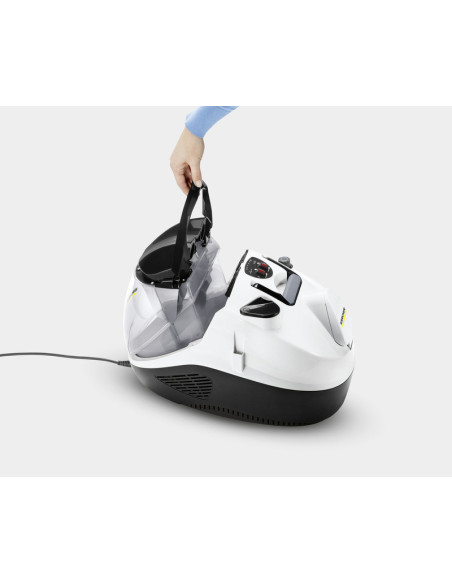 Kärcher SV 7 Limpiador a vapor de cilindro 0,5 L 2200 W Negro, Gris, Blanco