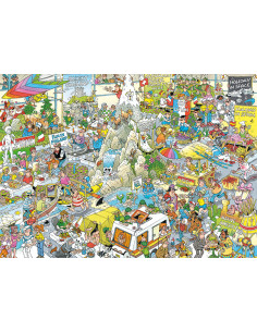 Jan van Haasteren The Holiday Fair 1000 pcs Puzzle rompecabezas 1000 pieza(s) Humor 2