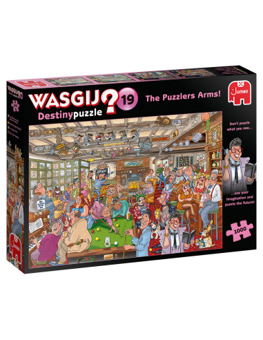 Wasgij Destiny 19 1000 pcs Puzzle rompecabezas 1000 pieza(s) Cómics