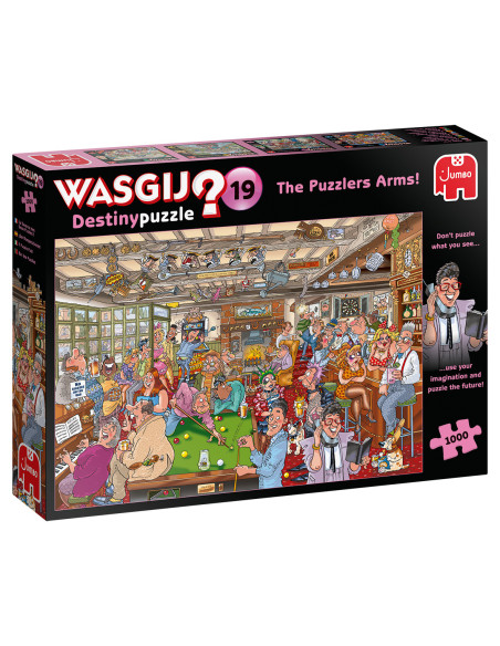 Wasgij Destiny 19 1000 pcs Puzzle rompecabezas 1000 pieza(s) Cómics