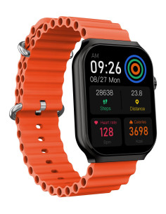 Celly TRAINERULTRABK Relojes inteligentes y deportivos 5,13 cm (2.02") Digital 320 x 320 Pixeles Pantalla táctil Negro