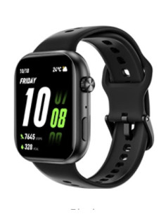 Honor InfoWear Watch 2i 4,7 cm (1.85") AMOLED 49.7 mm Digital 390 x 450 Pixeles Pantalla táctil Negro