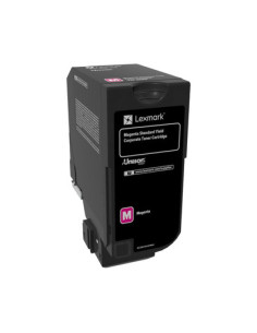 Lexmark 74C2SME cartucho de tóner 1 pieza(s) Original Magenta