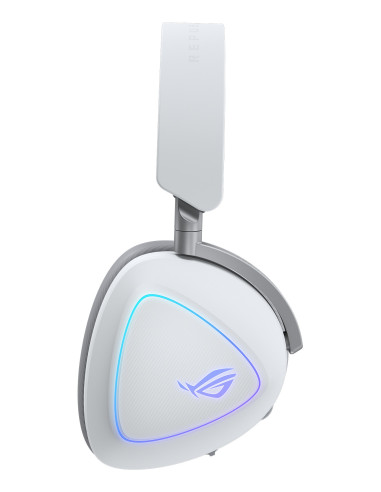 ASUS ROG Delta II Auriculares Inalámbrico y alámbrico Diadema Juego USB Tipo C Bluetooth Blanco