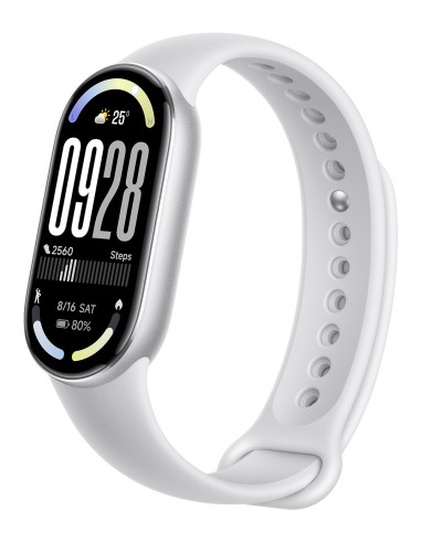 Xiaomi Smart Band 10 Silver AMOLED Pulsera de actividad 4,37 cm (1.72") Plata