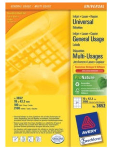 Avery Multi-Function Labels Blanco