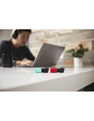 Kingston Technology DataTraveler 128GB USB3.2 Gen1 Exodia M (Negro + Rojo)