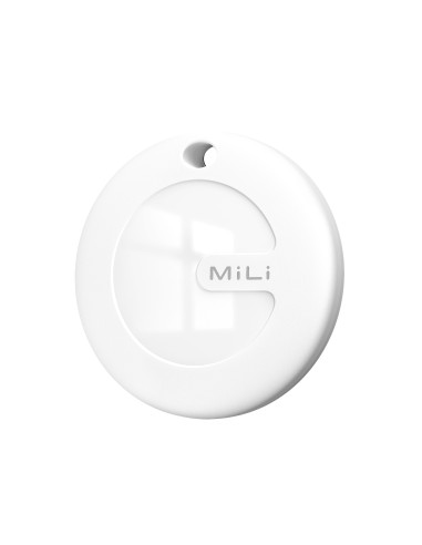 Leotec EasyTag Dual iOS & Android Blanco con Llavero Blanco